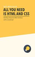 All you need is HTML and CSS