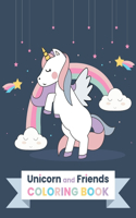 Unicorn and Friends Coloring Book