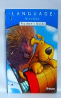 Harcourt School Publishers Trophies: Language Handbook Tg Gr1: Language Handbook Tg Gr1