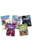 Project X Origins: Dark Red Book Band, Oxford Level 17: Time: Mixed Pack of 5