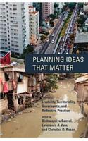 Planning Ideas That Matter: Livability, Territoriality, Governance, and Reflective Practice