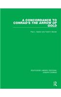 Concordance to Conrad's the Arrow of Gold