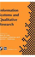Information Systems and Qualitative Research