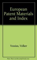European Patent Materials and Index