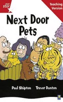 Rigby Star Guided Reading Red Level: Next Door Pets Teaching Version: (RIGBY STAR)