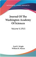 Journal Of The Washington Academy Of Sciences