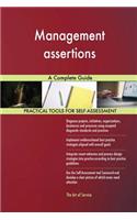 Management assertions A Complete Guide