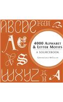 4000 Alphabet & Letter Motifs