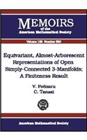 Equivariant, Almost-arborescent Representations of Open Simply-connected 3-manifolds