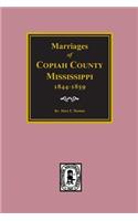 Copiah County, Mississippi 1844-1859, Marriage Records of.
