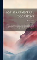 Poems On Several Occasions