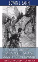 Pluck on the Long Trail, or, Boy Scouts in the Rockies (Esprios Classics): Illustrated by Clarence H. Rowe