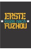 Erste Reise nach Fuzhou: 6x9 Punkteraster Notizbuch perfektes Geschenk für den Trip nach Fuzhou (China) für jeden Reisenden