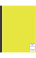 Handwriting Paper: 150 Page Single Subject Full Size Notebook
