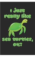 I Just Really Like Sea Turtles, OK?