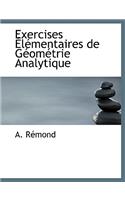 Exercises L Mentaires de G Om Trie Analytique