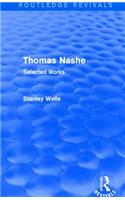Thomas Nashe (Routledge Revivals)