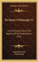 History Of Philosophy V2