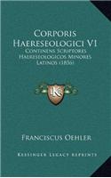 Corporis Haereseologici V1