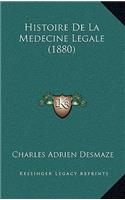 Histoire De La Medecine Legale (1880)