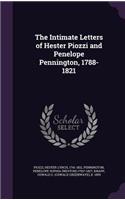 The Intimate Letters of Hester Piozzi and Penelope Pennington, 1788-1821