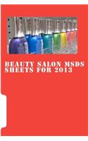 Beauty Salon Msds Sheets for 2013