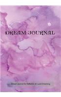 Dream Journal for Reflection and Lucid Dreaming: 7"x10" Notebook with Southern Fjord Watercolor Cover, Ideal Journal to Inspire Lucid Dreaming, 202 Pages, Guided Daily Prompts, 202 Pages with Space