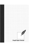 Graph Paper Journal: 1/4 Inch Rule, 80 Pages