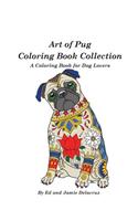 Art of Pug Coloring Book Collection