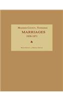 Madison County, Tennessee, Marriages 1838-1871