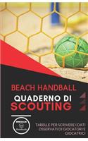 Beach Handball. Quaderno Di Scouting