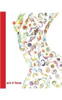 art n' love softcover paperback notebook, 7-1/2