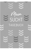 Mein Sucht Tagebuch: A4 Suchttagebuch BLANKO für Patienten zum Ausfüllen - Selbsthilfebuch bei Alkoholsucht, Drogensucht, Spielsucht - Psychotherapie - Geschenk für Such