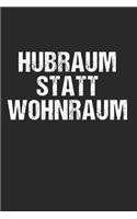 Hubraum statt Wohnraum - Tuning Auto Tuner: 120 Pages 6 'x 9' -Dot Graph Paper Journal Manuscript - Planner - Scratchbook - Diary