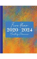 2020-2024 Five Year Monthly Planner