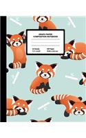 Graph Paper Composition Notebook
