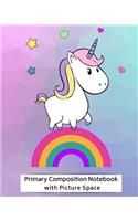 Primary Composition Notebook with Picture Space