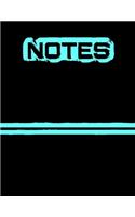 Notes: (8.5" x 11") Notebook(2 Notes)