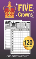 Five Crowns Card Game Score Sheets
