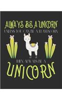 Always be a unicorn unless you can be a llamacorn then Always be a unicorn