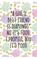 "A Girl's Best Friend Is Diamonds" No It's Food. I Promise You It's Food