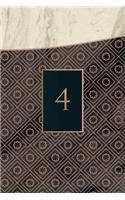 Monogram 4 Notebook