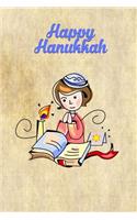 Happy Hanukkah: Versatile Chanukkah Holiday Notebook Journal Gift for Friends and Family