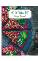 My Get Healthy Recipe Journal