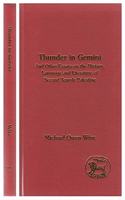Thunder in Gemini: And Other Essays on the History, Language and Literature of Second Temple Palestine(No. 15. Journal for the Study of the Pseudepigrapha Supplement S.)
