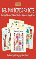BSL Mini TOPICS for TOTS:
