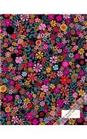 Turnowsky House of 2021 Desk Planner Bohemian Tapestry Foil