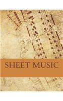 Sheet Music: Musical Manuscript Paper