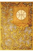 Monogram Basketball Notebook: Blank Journal Diary Log(52 Monogram Nouveauone 150 Lined)