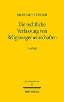 Die rechtliche Verfassung von Religionsgemeinschaften